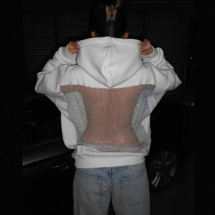 Mesh Back Hoodie