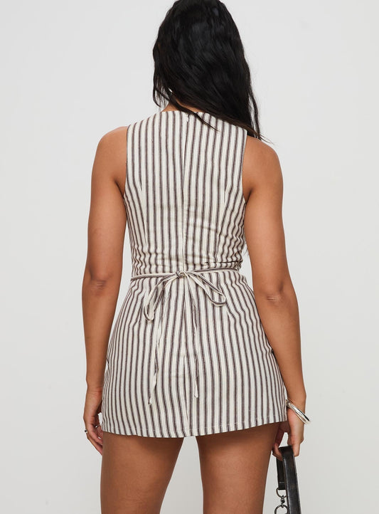 Stripe Romper