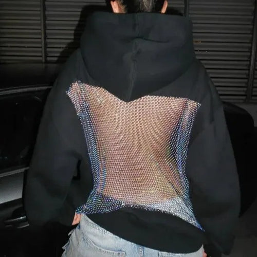 Mesh Back Hoodie