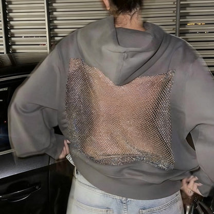 Mesh Back Hoodie