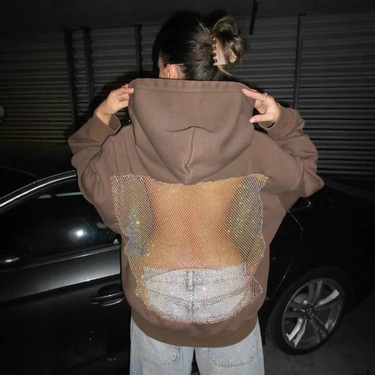 Mesh Back Hoodie